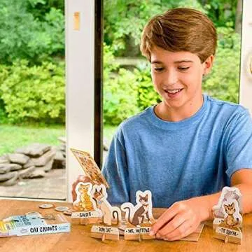 Think Fun Cat Crimes Brain Game for Ages 8 and Up