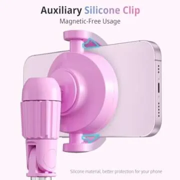 UBeesize 62'' Magnetic Selfie Stick Tripod with Remote