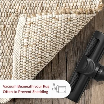 nuLOOM 3x4 Jute & Cotton Rug for All Rooms