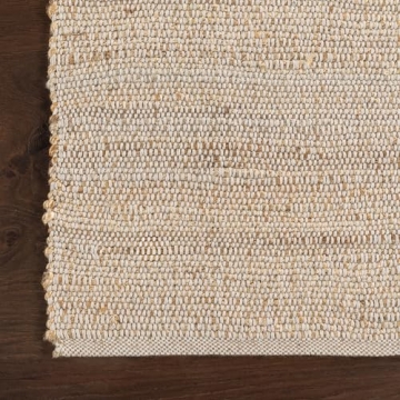 nuLOOM 3x4 Jute & Cotton Rug for All Rooms