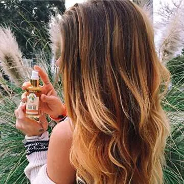 Badger Argan Hair Oil Organic Treatment for Frizzy Hair