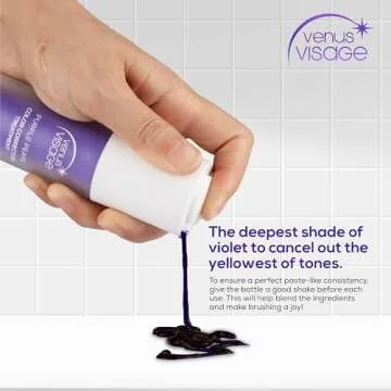 Venus Visage Purple Toothpaste for Teeth Whitening