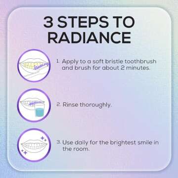 Venus Visage Purple Toothpaste for Teeth Whitening