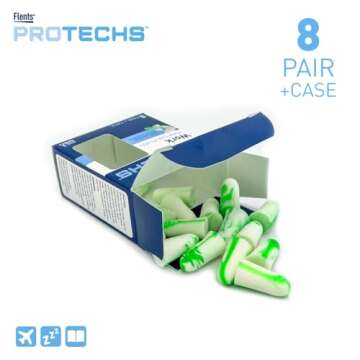 Flents Protechs Ear Plugs - Reusable Protection for Work