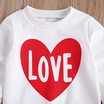 Toddler Girl Valentines Day Heart Sweatshirt - Cute & Comfy