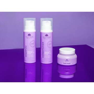 SUTRA Heat Guard® Conditioner - Hydrating, Detangling Power and Hyaluronic Acid Infusion for Ultimate Hair Protection, Moisture Restoration, and Effortless Styling