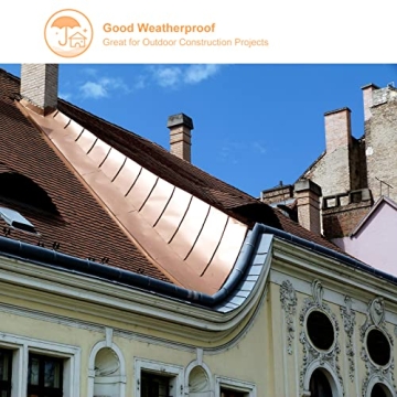 uxcell Copper Sheet Roll 3500mm x 100mm 99.9% Pure Copper