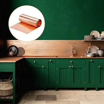 uxcell Copper Sheet Roll 3500mm x 100mm 99.9% Pure Copper