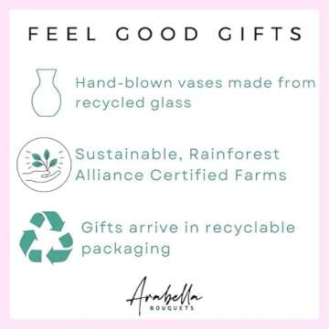 Everlasting Fling in Opal vase| Pink, Orange Aquabloom Fresh Flower Bouquet | Arabella Bouquets | Fresh Flowers for Delivery, Thanksgiving, Birthday, Congratulations