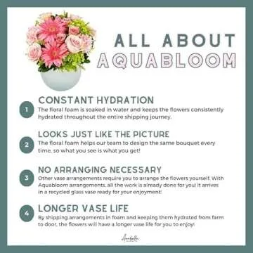 Everlasting Fling in Opal vase| Pink, Orange Aquabloom Fresh Flower Bouquet | Arabella Bouquets | Fresh Flowers for Delivery, Thanksgiving, Birthday, Congratulations