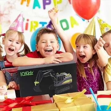 IQKidz Remote Control Excavator - Perfect for Kids 4-10