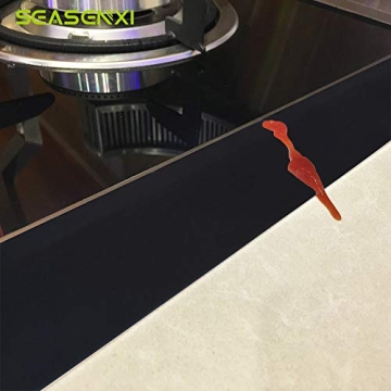 CozyKit Silicone Kitchen Gap Cover - Heat Resistant & Easy Clean