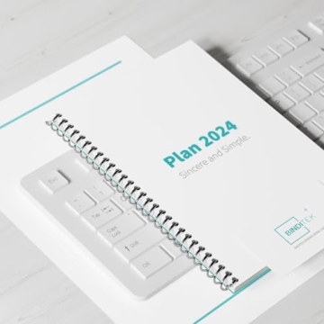 Durable Binditek Plastic Binding Coils - 100 Pack