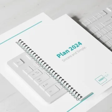 Durable Binditek Plastic Binding Coils - 100 Pack