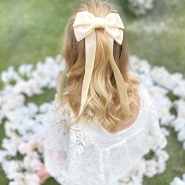 2PCS Velvet Hair Bows for Kids and Women - Stylish Clips