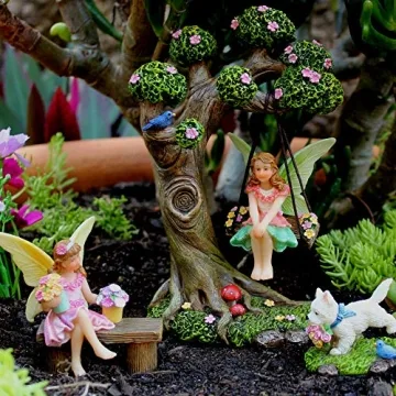 PRETMANNS Fairy Garden Accessories Kit for All Ages