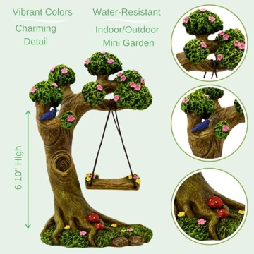 PRETMANNS Fairy Garden Accessories Kit for All Ages