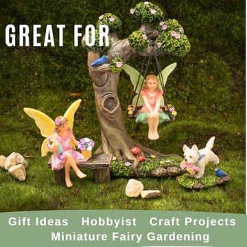 PRETMANNS Fairy Garden Accessories Kit for All Ages