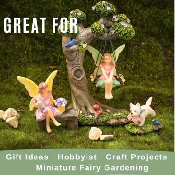 PRETMANNS Fairy Garden Accessories Kit for All Ages