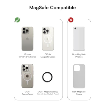 Moft MagSafe Wallet for iPhone 15-12 Slim Durable Stylish