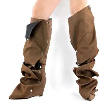 Pinokino Wedge Heel Shark Boots for Women - Stylish Comfort