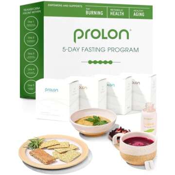 ProLon 5 Day Fasting Kit | Fasting Program for Women & Men | Developed to Not Break Your Fast | Low ...