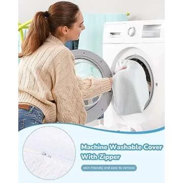 Forias Bed Bumper for Toddlers(1 Pack), Toddler Bed Bumper, Foam Bed Rail for Toddlers, Bed Rail Bumper for Twin, Full, Queen and King Beds with Washable Cover