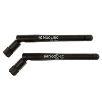 NooElec NESDR Nano 2+ Dual-Band ADS-B Bundle for Stratux, Avare, Foreflight, FlightAware - Includes 2 SDRs, 4 Antennas, 5 Adapters, Radio Frequency, 25MHz-1700MHz