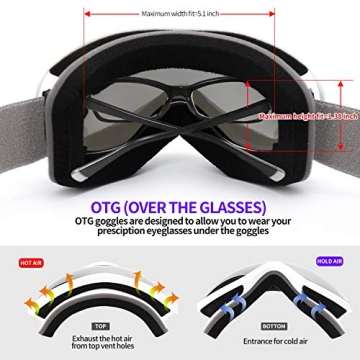 Supertrip Goggles: Anti-Fog & 100% UV Protection