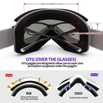 Supertrip Goggles: Anti-Fog & 100% UV Protection