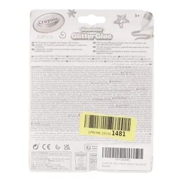 Crayola Washable Glitter Glue Pens - 9 Count for Crafts