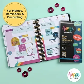 Happy Planner Sticker Pack - 30 Sheets of Colorful Fun