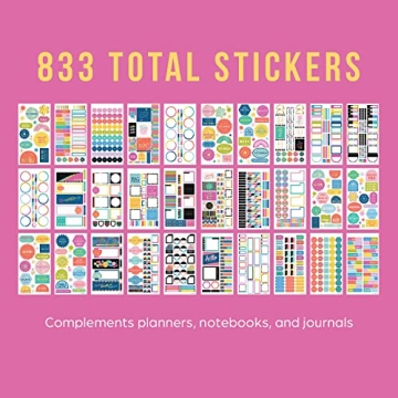 Happy Planner Sticker Pack - 30 Sheets of Colorful Fun