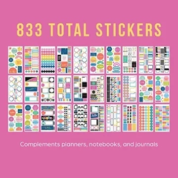 Happy Planner Sticker Pack - 30 Sheets of Colorful Fun