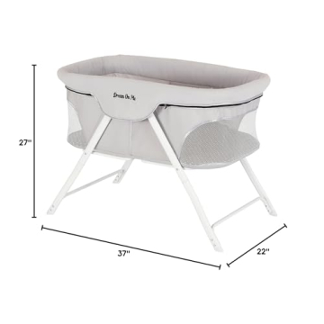 Dream On Me Portable Bassinet Lightweight Travel System