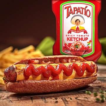 Tapatio Ketchup - Spicy Tomato Ketchup, Kosher, 20 oz