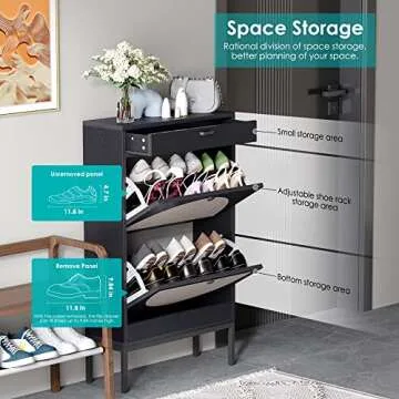 Stylish Yechen Slim Shoe Rack for Home Organization