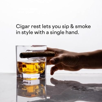 Corkcicle Premium Cigar Glass for Whiskey Lovers