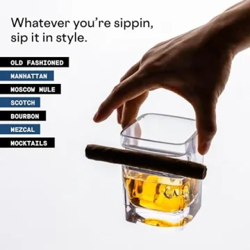 Corkcicle Premium Cigar Glass for Whiskey Lovers