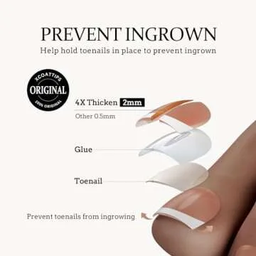 BTArtboxnails XCOATTIPS Toe Nail Tips - Short French Tip Press On Toenails, 160Pcs Pink Soft Gel Toe Nail Tips, Soak Off Fake Toe Nail Extensions