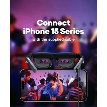 AR Glasses with 201 Inch Virtual Theater & 1080P