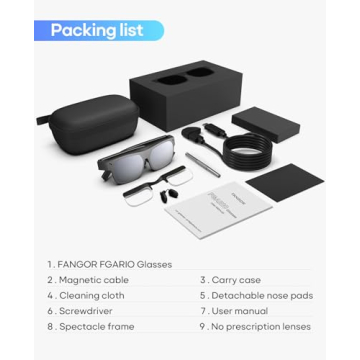 AR Glasses with 201 Inch Virtual Theater & 1080P