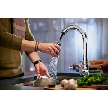 KOHLER Sensate Kitchen Faucet: Voice Control & Touchless Technology