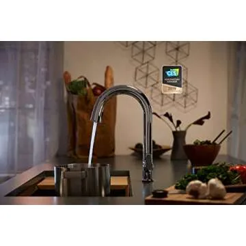 KOHLER Sensate Kitchen Faucet with Smart Voice Control