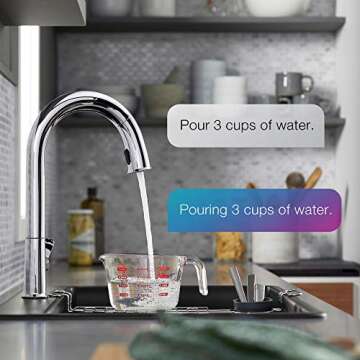 KOHLER Sensate Kitchen Faucet with Smart Voice Control