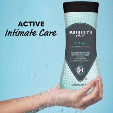 Summer's Eve Active Daily Performance All Over Feminine Body Wash, Feminine Wash pH Balanced, 12 fl ...