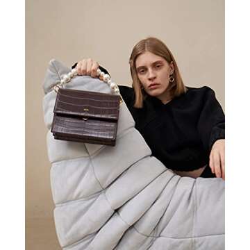 Shop JW PEI Women's Anna Faux Pearl Handbag Strap