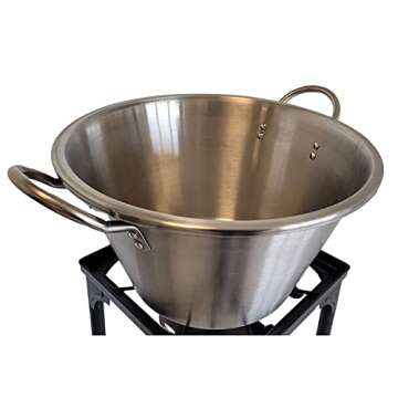 Complete Carnitas Cooking SET With 21" Cazo & Propane Burner Outdoor 36" Paddle