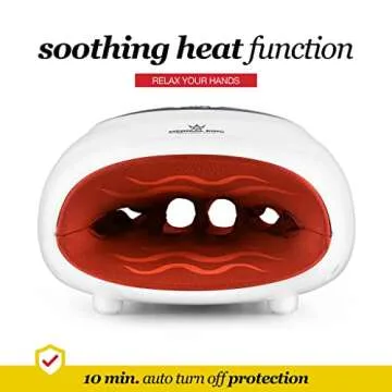 Wireless Medical King Hand Massager with Heat for Arthritis Relief