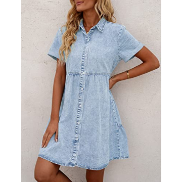 Shop GRAPENT Casual Jean Dress for Stylish Summer Looks